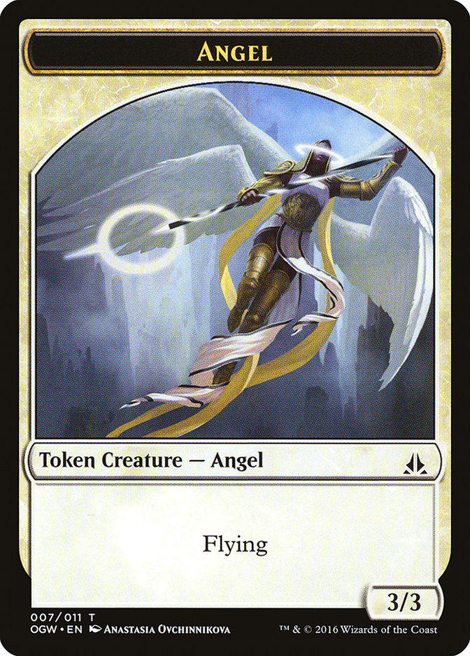 Angel Token [Oath of the Gatewatch Tokens] | Shuffle n Cut Hobbies & Games