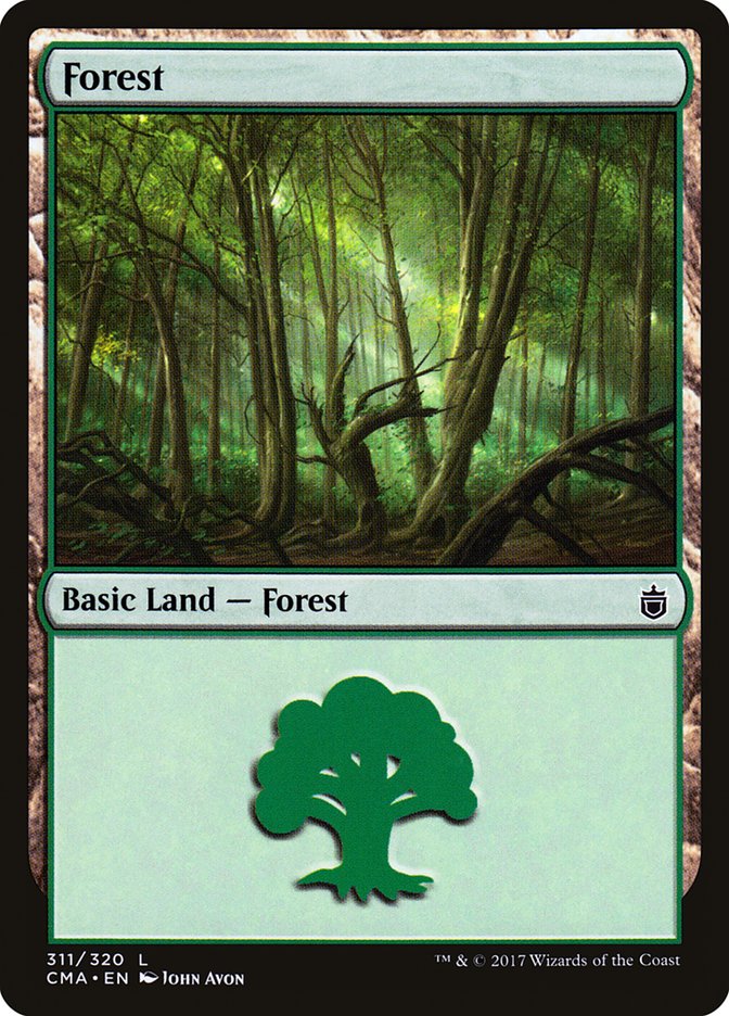 Forest (311) [Commander Anthology] | Shuffle n Cut Hobbies & Games