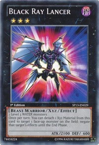 Black Ray Lancer [SP13-EN029] Common | Shuffle n Cut Hobbies & Games