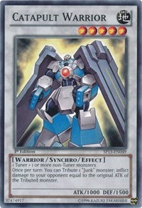 Catapult Warrior [SP13-EN049] Common | Shuffle n Cut Hobbies & Games