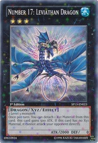 Number 17: Leviathan Dragon [SP13-EN023] Starfoil Rare | Shuffle n Cut Hobbies & Games