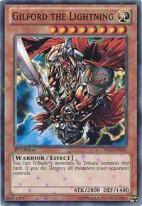 Gilford the Lightning [SP13-EN040] Starfoil Rare | Shuffle n Cut Hobbies & Games