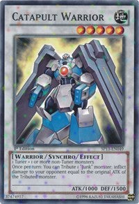 Catapult Warrior [SP13-EN049] Starfoil Rare | Shuffle n Cut Hobbies & Games