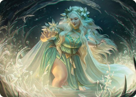 Goldberry, River-Daughter Art Card [The Lord of the Rings: Tales of Middle-earth Art Series] | Shuffle n Cut Hobbies & Games