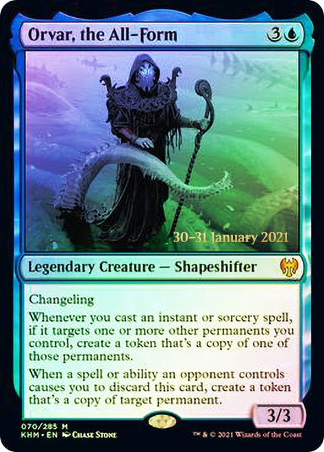 Orvar, the All-Form [Kaldheim Prerelease Promos] | Shuffle n Cut Hobbies & Games