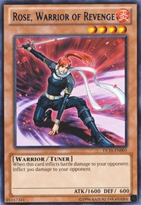 Rose, Warrior of Revenge (Blue) [DL16-EN005] Rare | Shuffle n Cut Hobbies & Games