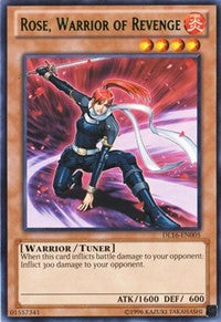 Rose, Warrior of Revenge (Green) [DL16-EN005] Rare | Shuffle n Cut Hobbies & Games