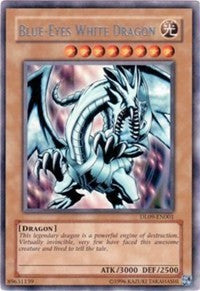 Blue-Eyes White Dragon (Silver) [DL09-EN001] Rare | Shuffle n Cut Hobbies & Games