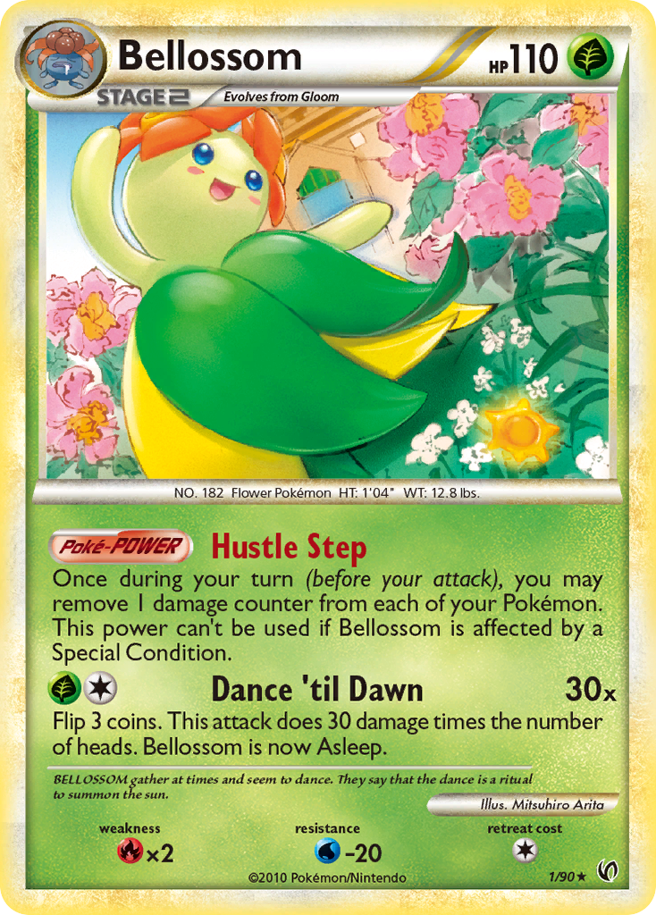 Bellossom (1/90) [HeartGold & SoulSilver: Undaunted] | Shuffle n Cut Hobbies & Games