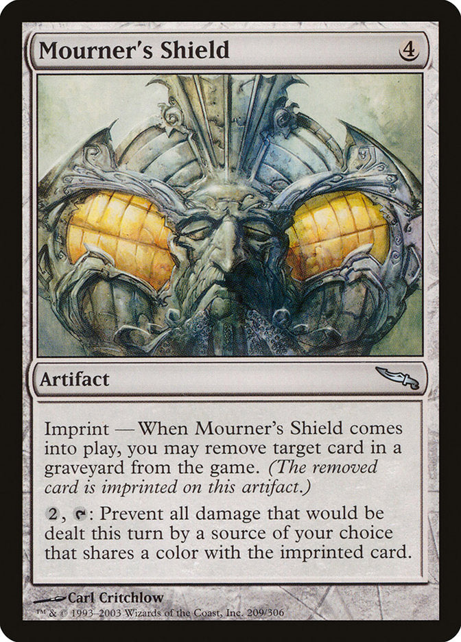 Mourner's Shield [Mirrodin] | Shuffle n Cut Hobbies & Games