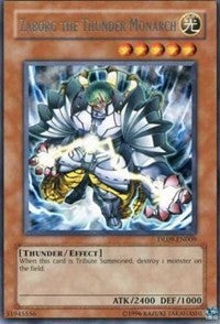 Zaborg the Thunder Monarch (Silver) [DL09-EN009] Rare | Shuffle n Cut Hobbies & Games