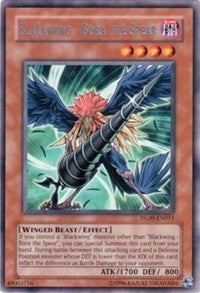 Blackwing - Bora the Spear (Silver) [DL09-EN011] Rare | Shuffle n Cut Hobbies & Games