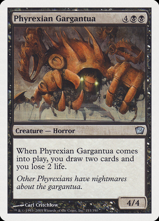 Phyrexian Gargantua [Ninth Edition] | Shuffle n Cut Hobbies & Games