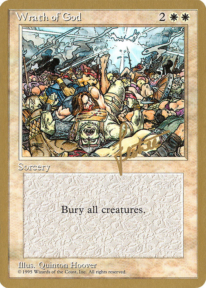 Wrath of God (Bertrand Lestree) [Pro Tour Collector Set] | Shuffle n Cut Hobbies & Games