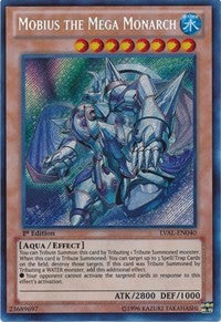 Mobius the Mega Monarch [LVAL-EN040] Secret Rare | Shuffle n Cut Hobbies & Games