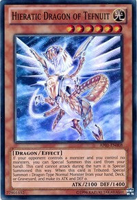 Hieratic Dragon of Tefnuit [AP01-EN008] Super Rare | Shuffle n Cut Hobbies & Games