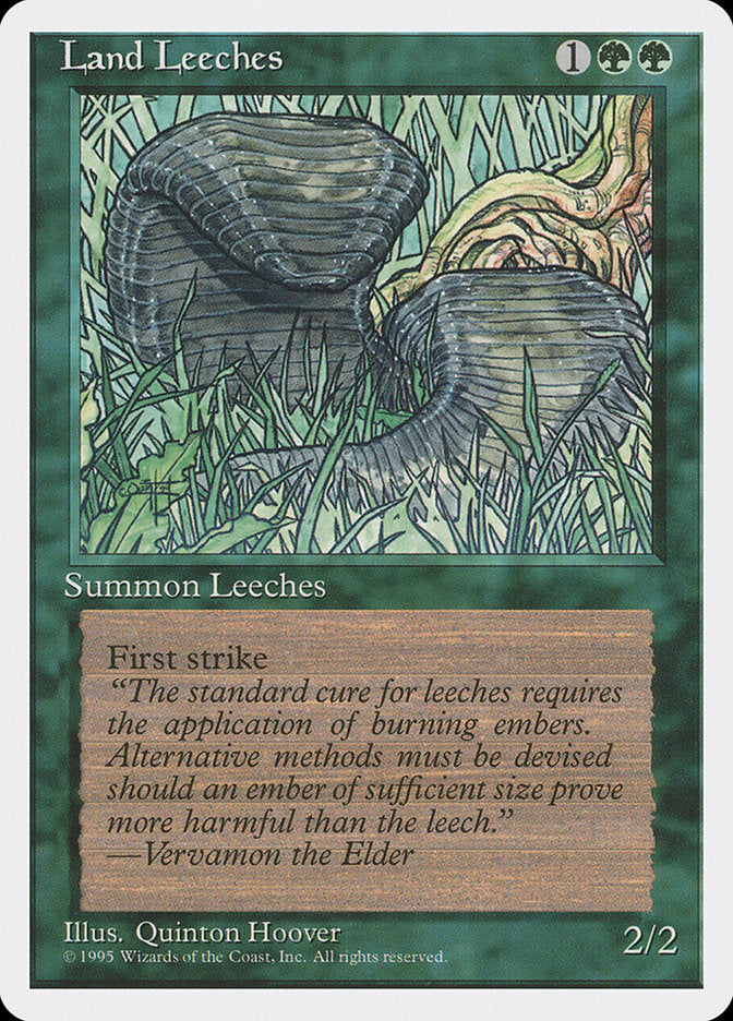 Land Leeches [Fourth Edition] | Shuffle n Cut Hobbies & Games