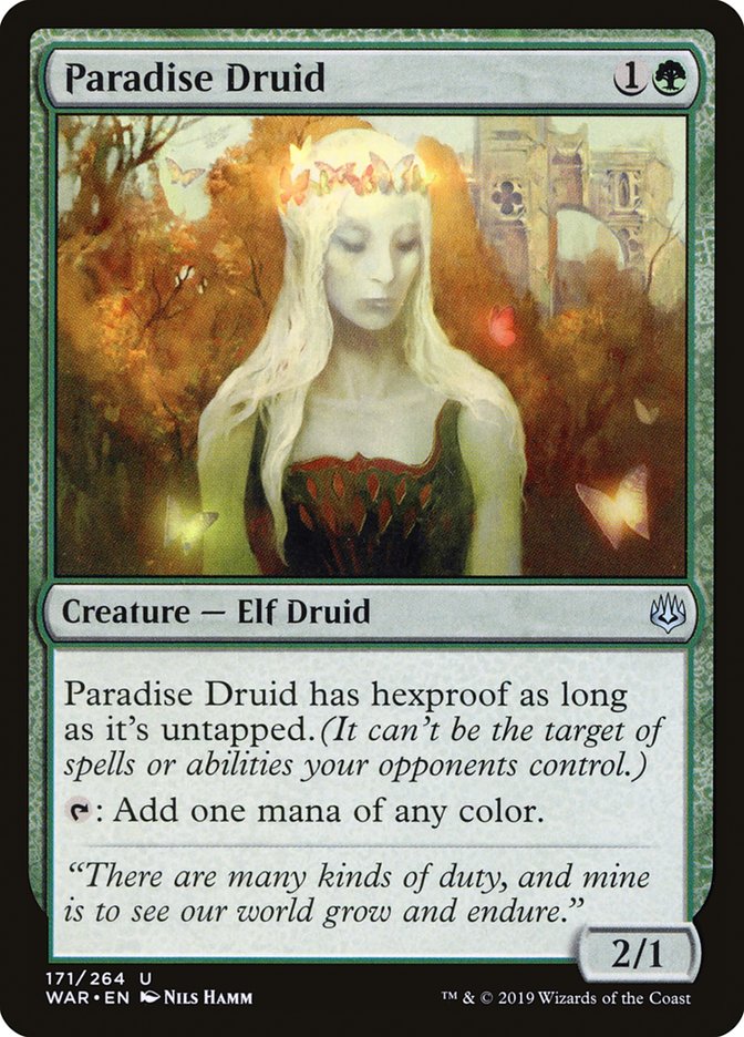 Paradise Druid [War of the Spark] | Shuffle n Cut Hobbies & Games