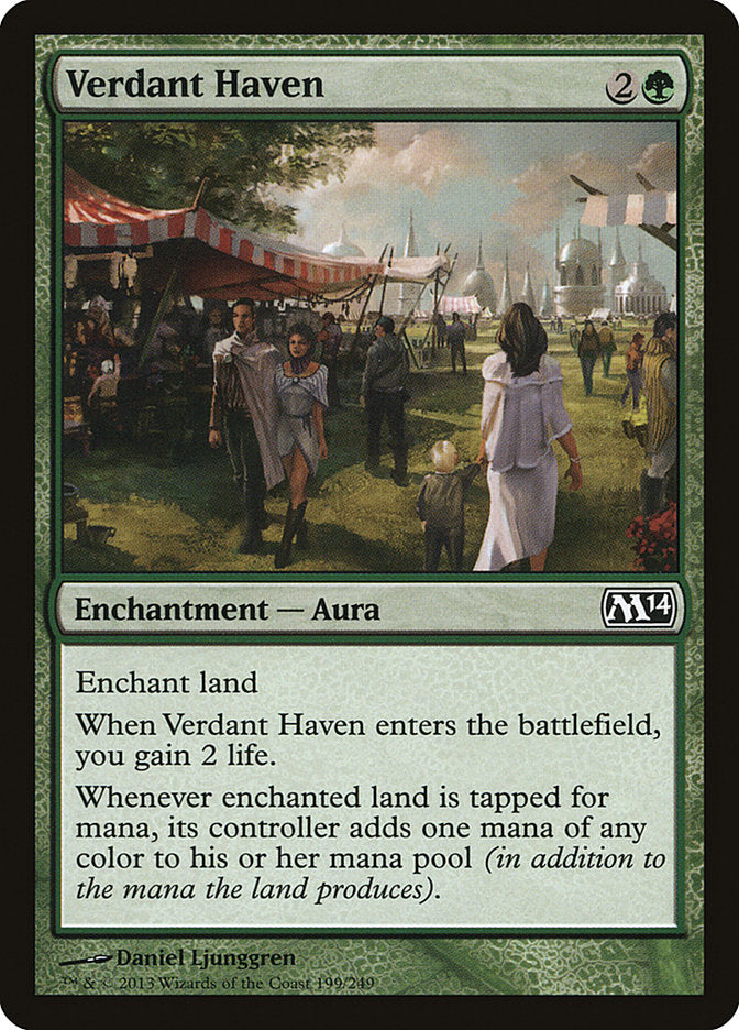 Verdant Haven [Magic 2014] | Shuffle n Cut Hobbies & Games