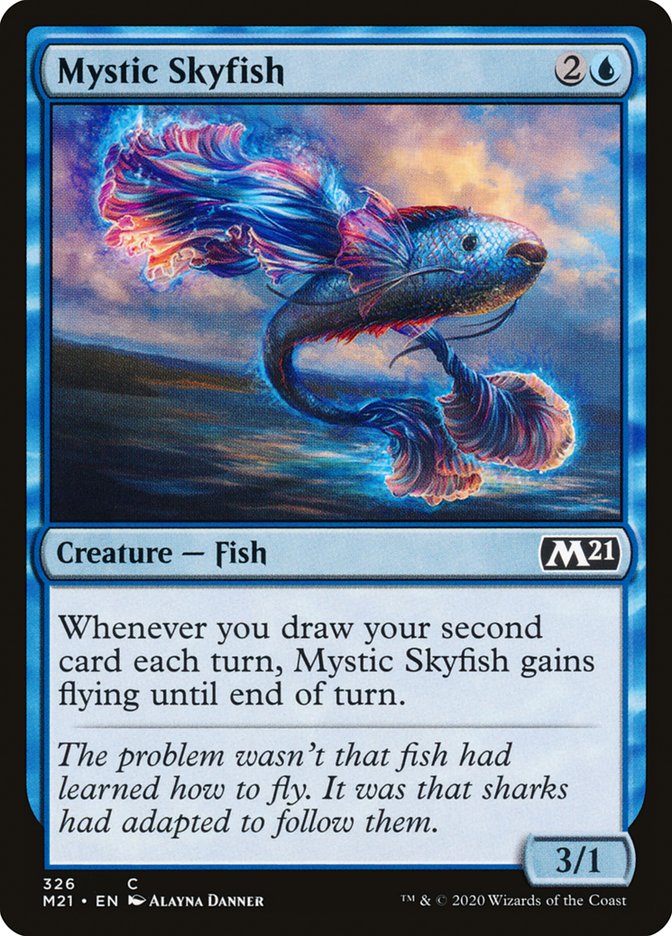 Mystic Skyfish [Core Set 2021] | Shuffle n Cut Hobbies & Games