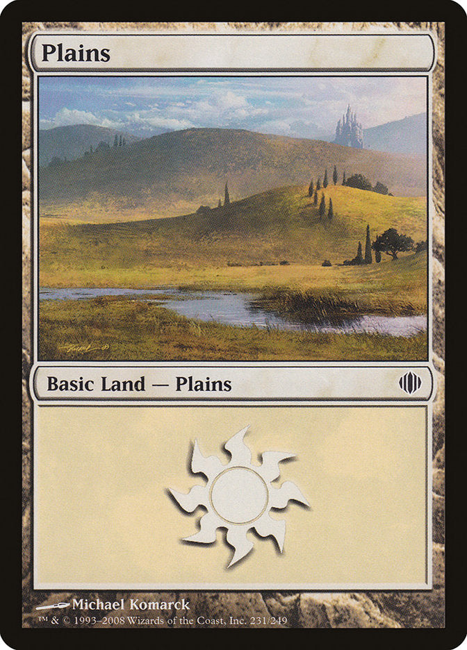 Plains (231) [Shards of Alara] | Shuffle n Cut Hobbies & Games