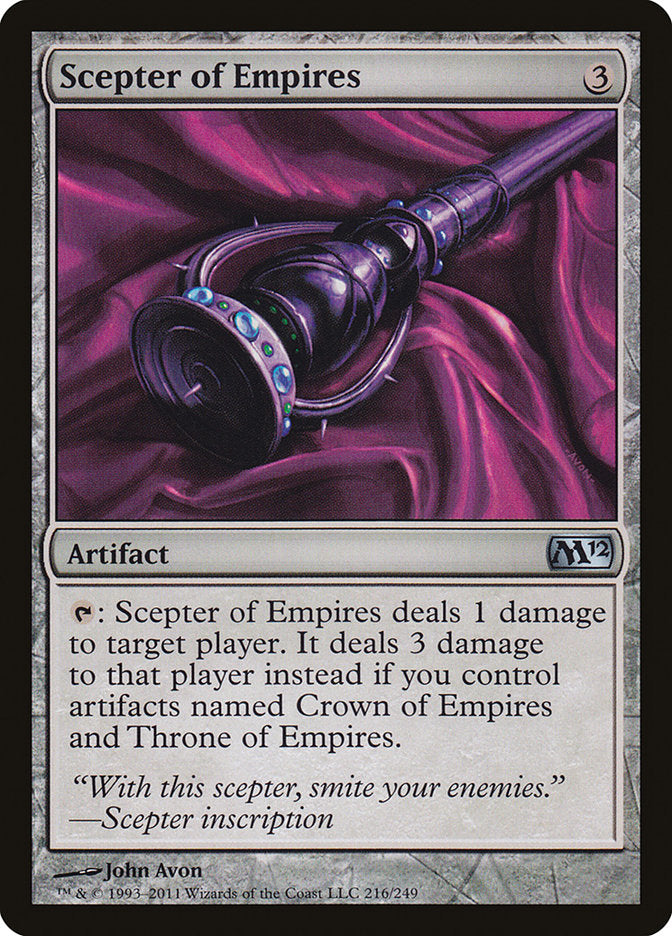 Scepter of Empires [Magic 2012] | Shuffle n Cut Hobbies & Games