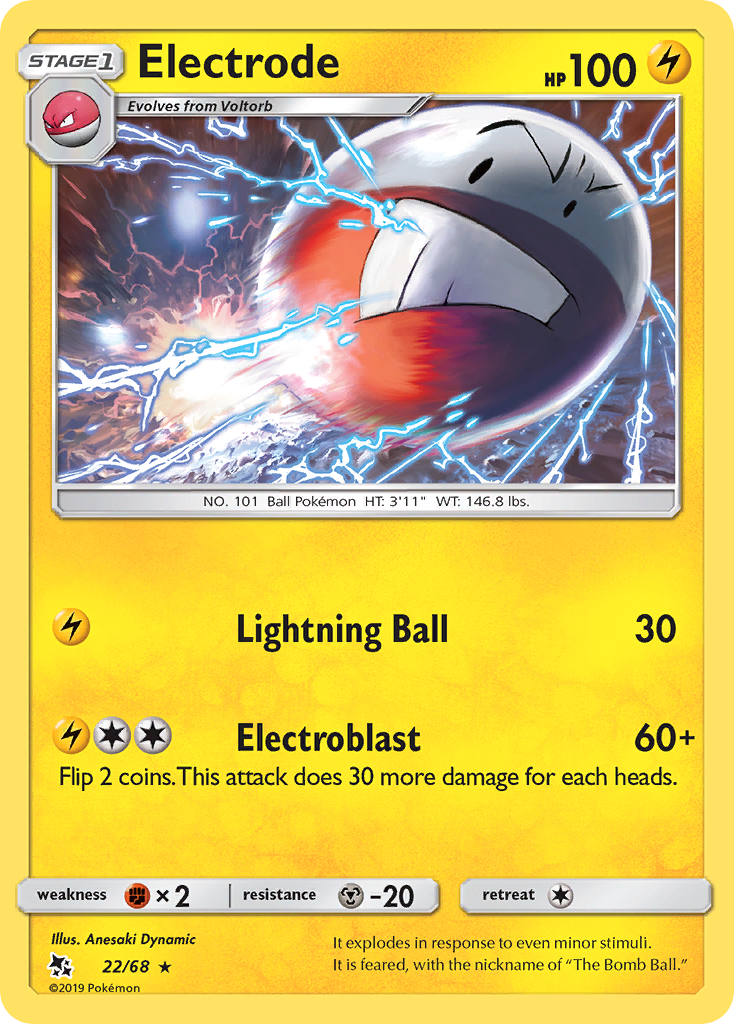 Electrode (22/68) [Sun & Moon: Hidden Fates] | Shuffle n Cut Hobbies & Games