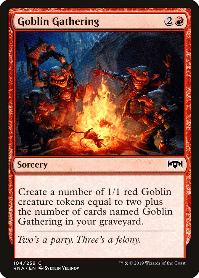 Goblin Gathering [Ravnica Allegiance] | Shuffle n Cut Hobbies & Games