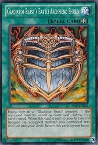 Gladiator Beast's Battle Archfiend Shield [AP03-EN022] Common | Shuffle n Cut Hobbies & Games