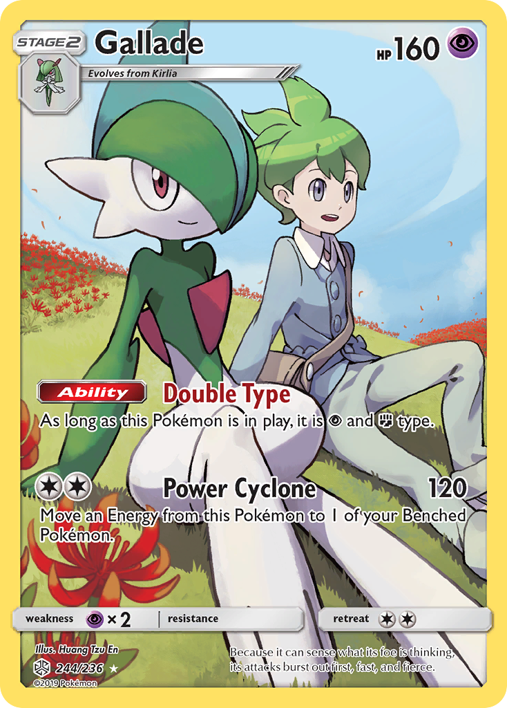 Gallade (244/236) [Sun & Moon: Cosmic Eclipse] | Shuffle n Cut Hobbies & Games