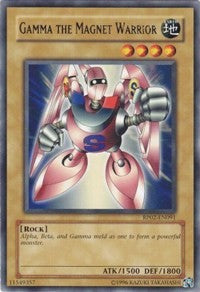 Gamma The Magnet Warrior [RP02-EN091] Rare | Shuffle n Cut Hobbies & Games