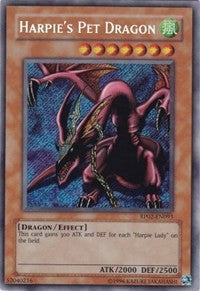 Harpie's Pet Dragon [RP02-EN093] Secret Rare | Shuffle n Cut Hobbies & Games