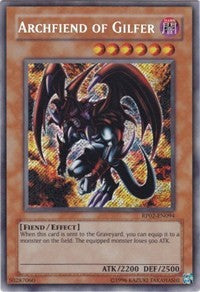 Archfiend of Gilfer [RP02-EN094] Secret Rare | Shuffle n Cut Hobbies & Games