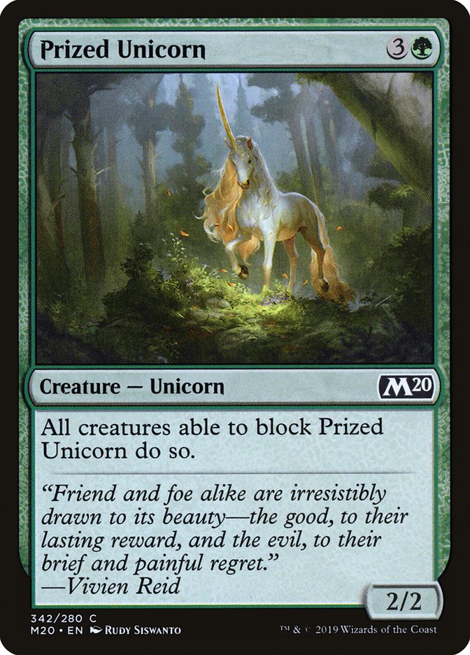 Prized Unicorn [Core Set 2020] | Shuffle n Cut Hobbies & Games