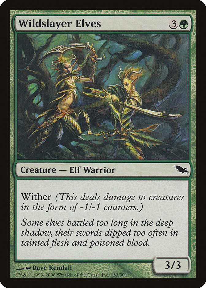 Wildslayer Elves [Shadowmoor] | Shuffle n Cut Hobbies & Games