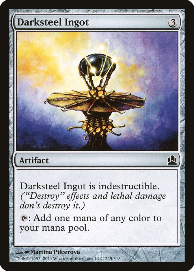 Darksteel Ingot [Commander 2011] | Shuffle n Cut Hobbies & Games