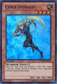 Cyber Gymnast [BPW2-EN016] Super Rare | Shuffle n Cut Hobbies & Games