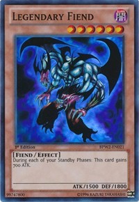 Legendary Fiend [BPW2-EN021] Super Rare | Shuffle n Cut Hobbies & Games