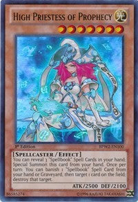 High Priestess of Prophecy [BPW2-EN100] Ultra Rare | Shuffle n Cut Hobbies & Games