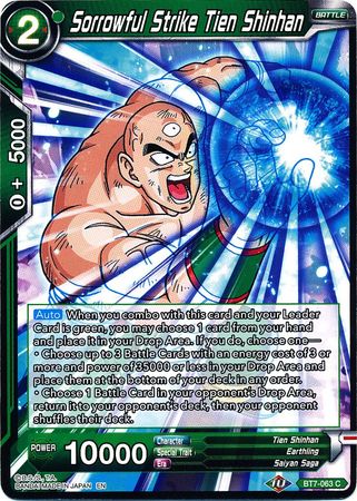 Sorrowful Strike Tien Shinhan [BT7-063] | Shuffle n Cut Hobbies & Games