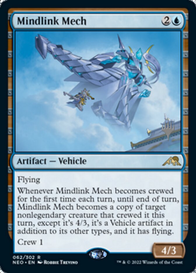 Mindlink Mech (Promo Pack) [Kamigawa: Neon Dynasty Promos] | Shuffle n Cut Hobbies & Games