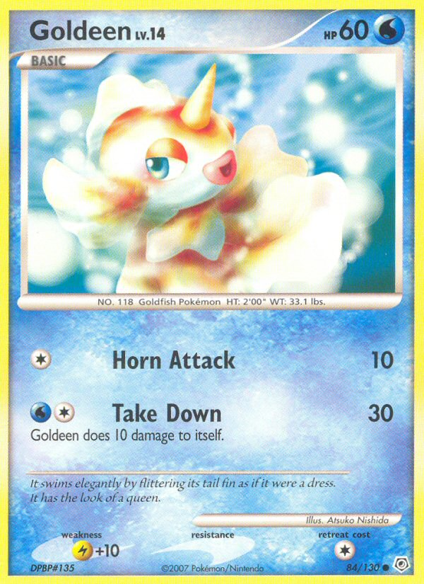 Goldeen (84/130) [Diamond & Pearl: Base Set] | Shuffle n Cut Hobbies & Games