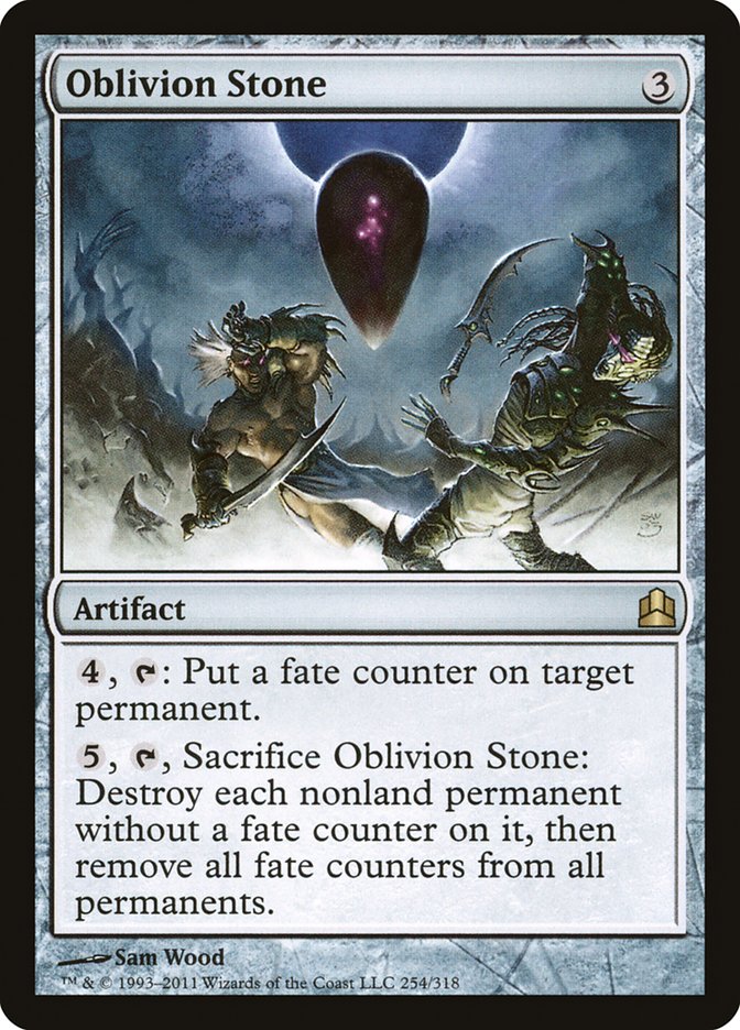 Oblivion Stone [Commander 2011] | Shuffle n Cut Hobbies & Games