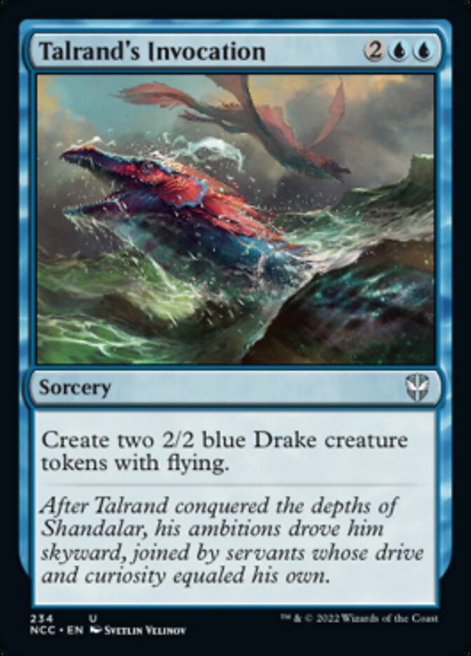 Talrand's Invocation [Streets of New Capenna Commander] | Shuffle n Cut Hobbies & Games