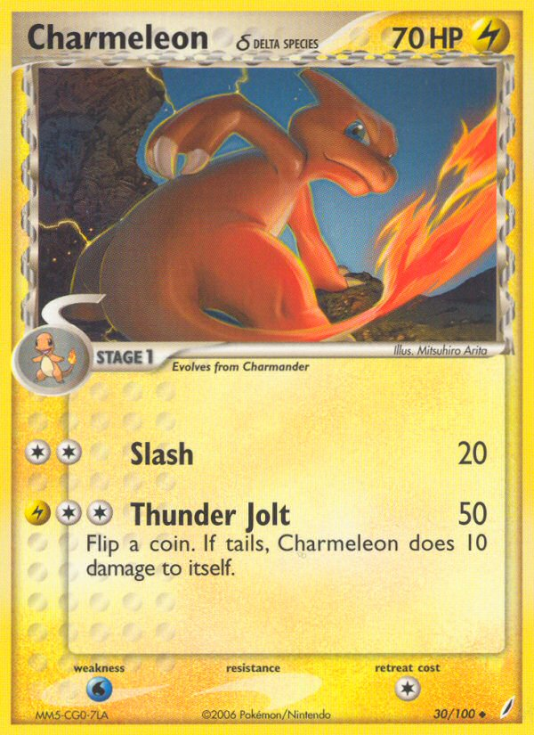 Charmeleon (30/100) (Delta Species) [EX: Crystal Guardians] | Shuffle n Cut Hobbies & Games