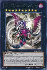 Number C92: Heart-eartH Chaos Dragon [LVAL-EN050] Rare | Shuffle n Cut Hobbies & Games