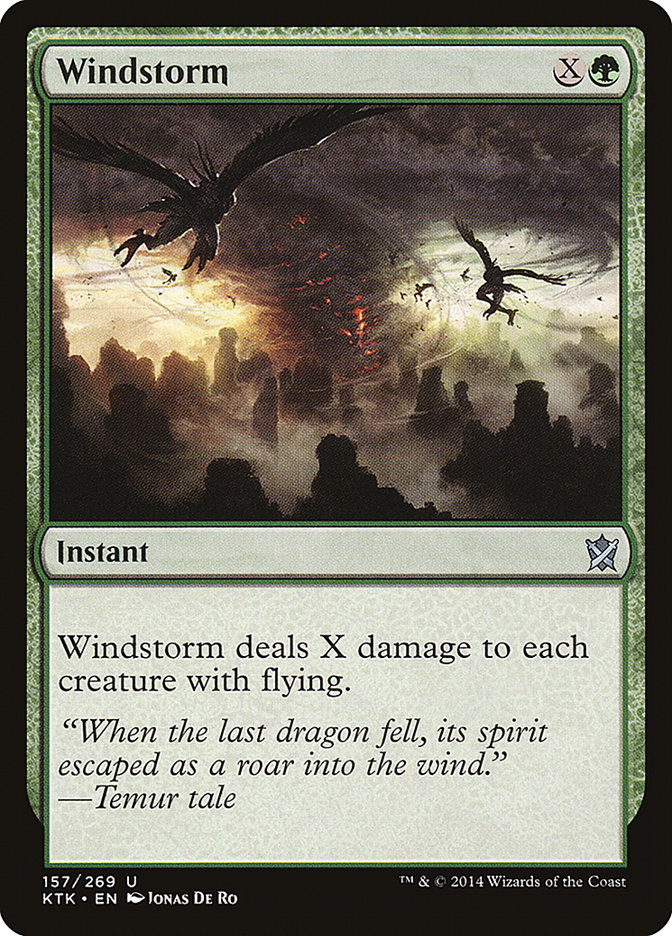 Windstorm [Khans of Tarkir] | Shuffle n Cut Hobbies & Games