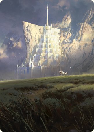 Minas Tirith Art Card [The Lord of the Rings: Tales of Middle-earth Art Series] | Shuffle n Cut Hobbies & Games