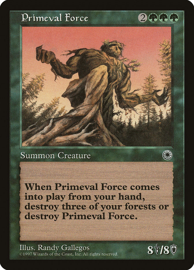 Primeval Force [Portal] | Shuffle n Cut Hobbies & Games