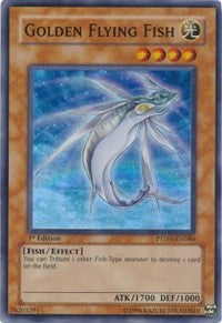 Golden Flying Fish [PTDN-EN086] Super Rare | Shuffle n Cut Hobbies & Games